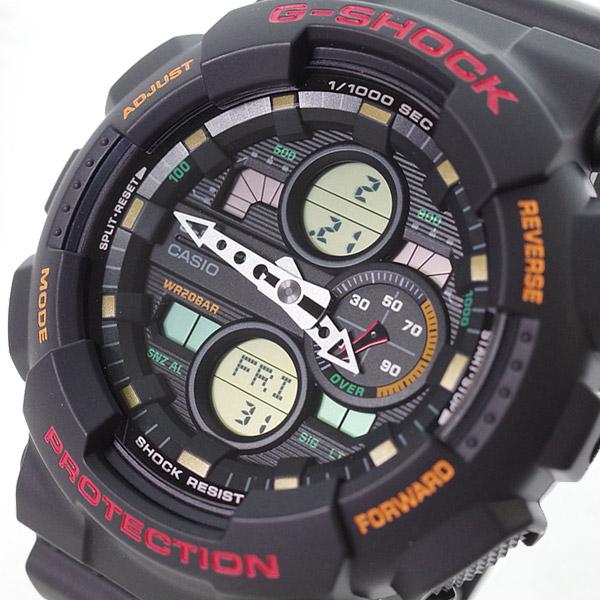 最高の品質の  腕時計 メンズ腕時計 樹脂(ベルト) ステンレス(ケース) ブラック クォーツ G-SHOCK Gショック GA-140-1A4 メンズ 腕時計 CASIO カシオ 腕時計