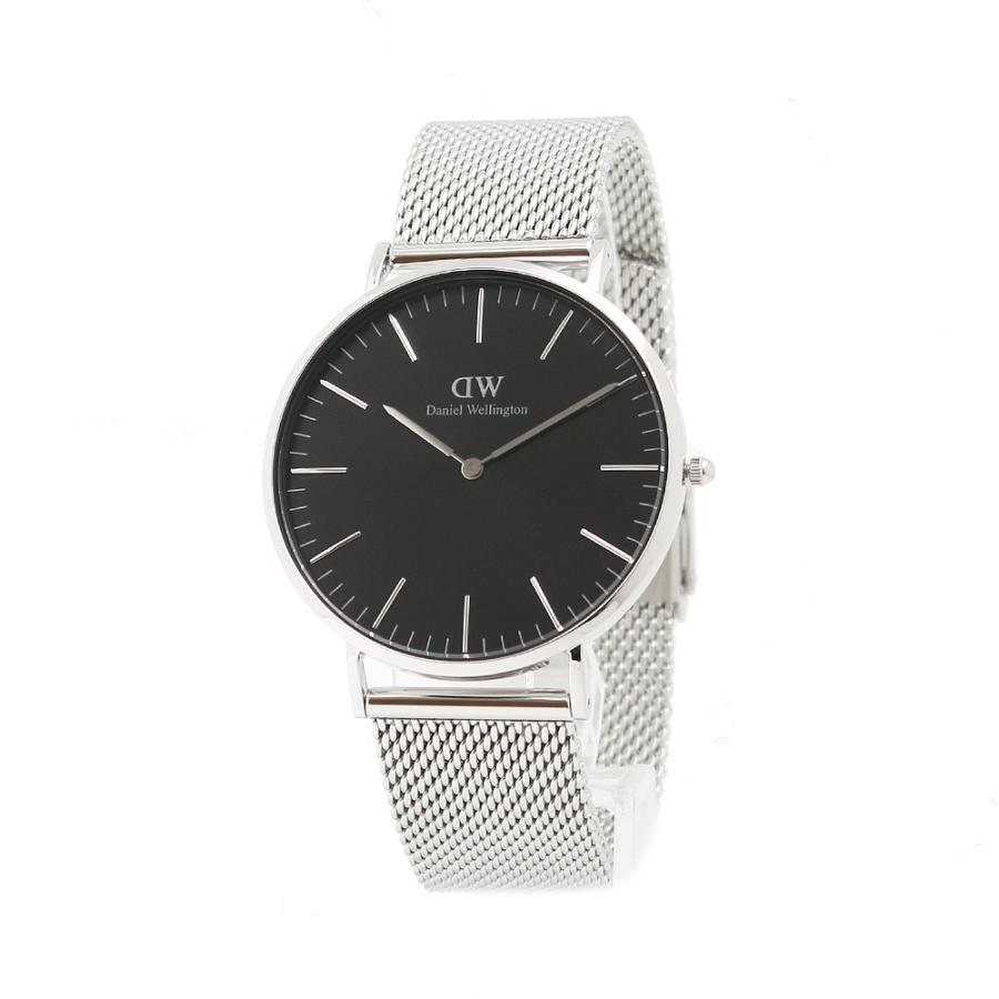 ダニエルウェリントン DANIEL WELLINGTON CLASSIC MESH ONYX DW00100629 腕時計 ブラック クオーツ｜shiningstore｜03