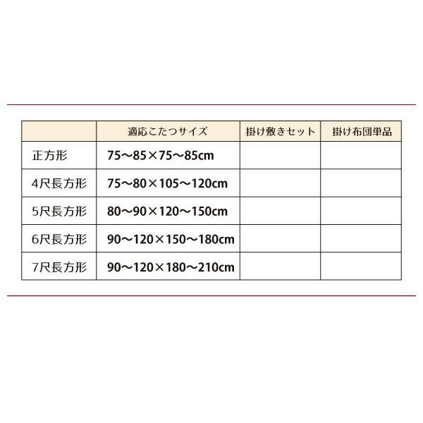 こたつ布団セット スウェード調パッチワークこたつ布団 掛布団\u0026敷布団2点セット 正方形(75×75cm)天板対応の画像