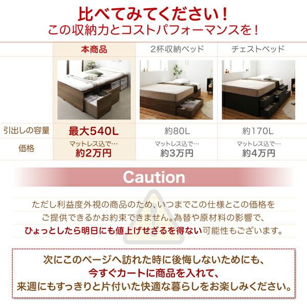 布団で寝られる大容量収納ベッド Semper センペール ベッド 布団で寝られる大容量収納ベッド Semper センペール ベッド