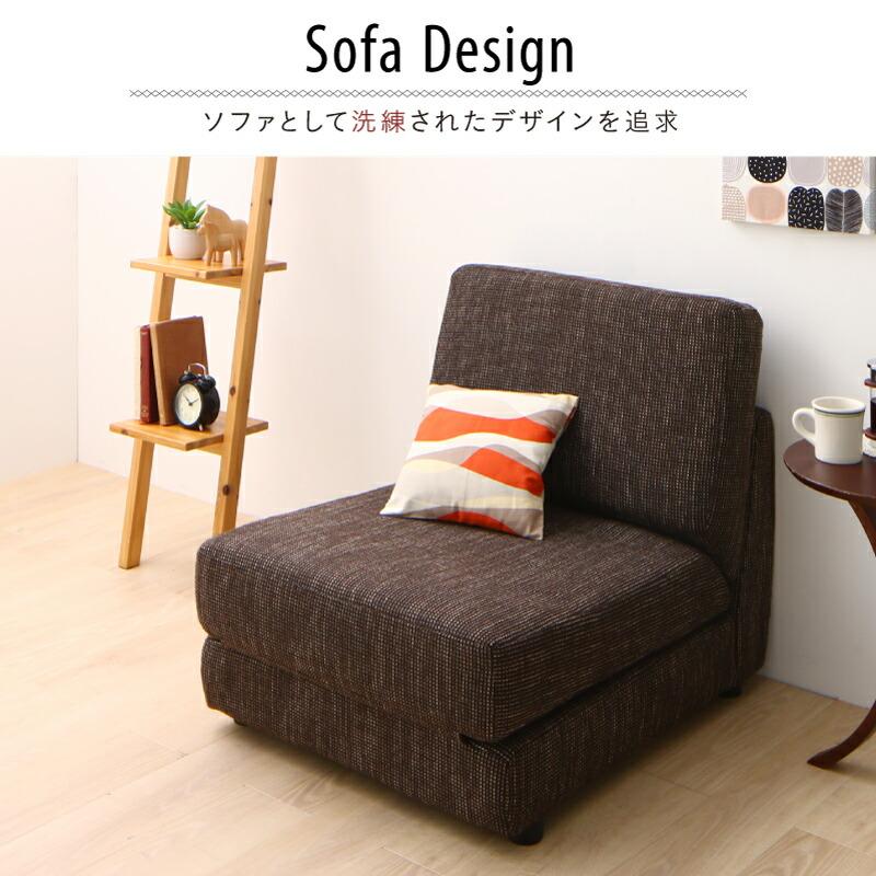 ソファーベッド コンパクト おしゃれ／1811_20 Severes 70cm