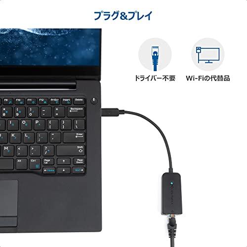 Cable Matters USB Type C LAN有線アダプター USB C LAN 変換アダプター USB3.1 Type C to RJ45｜shiningtoday｜05