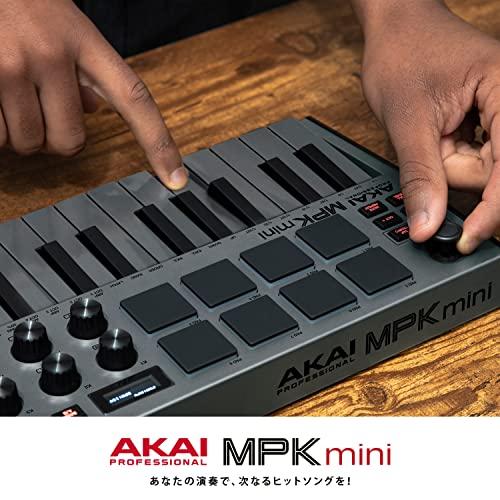 Akai Professional MIDIキーボードコントローラー ミニ25鍵USB ベロシティ対応8ドラムパッド 音楽制作ソフト MPK mini｜shiningtoday｜12