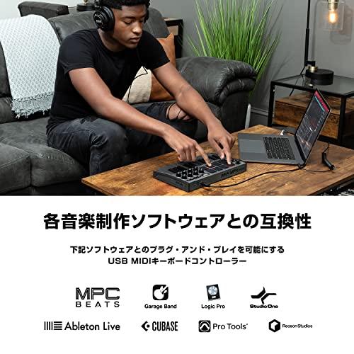 Akai Professional MIDIキーボードコントローラー ミニ25鍵USB ベロシティ対応8ドラムパッド 音楽制作ソフト MPK mini｜shiningtoday｜02