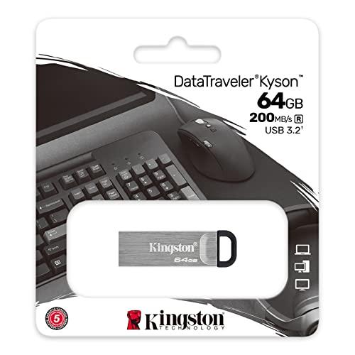 キングストン 高速USBメモリ 64GB USB3.2(Gen1)/3.1(Gen1)/3.0 キャップレス 最大転送速度 200MB/s DataT｜shiningtoday｜02