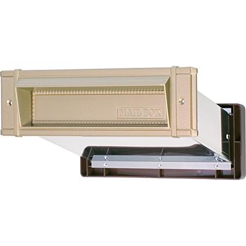 水上金属 メイルシュート内フタ付気密型No.24真壁用 パール (001-5656