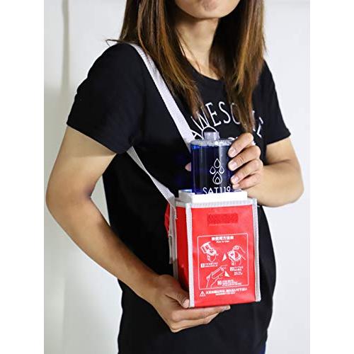 ボネックス 投げ消すサット119エコ+ 天ぷらパック付 赤 10x12x23cm