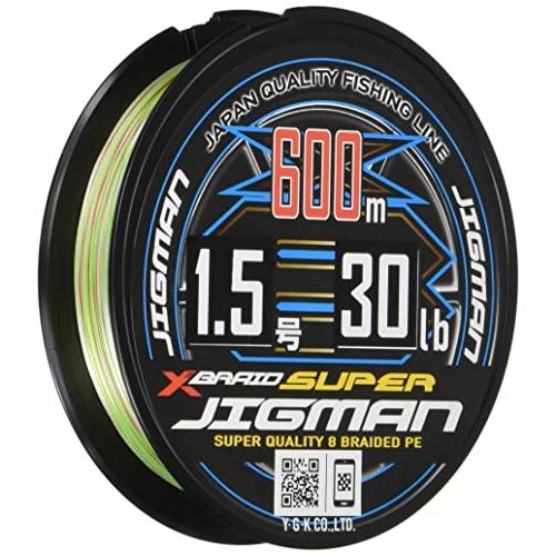 エックスブレイド XBRAID スーパージグマン X8 600m 1.5号 30lb エックスブレイド(X-Braid) スーパー ジグマン X8 600m 1.5号 30lb 5