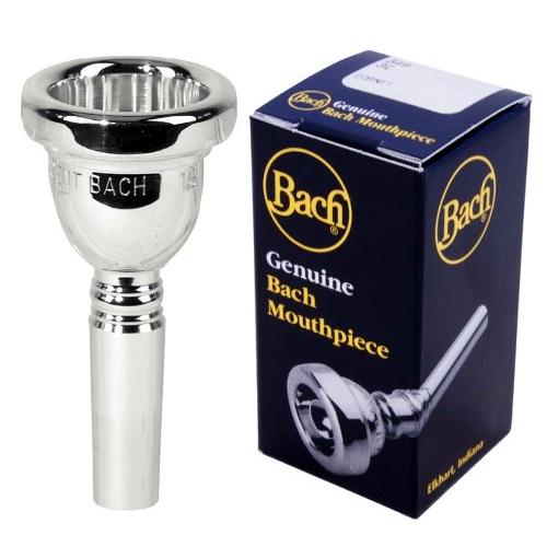 BACH バック Bach トロンボーン マウスピース 6 1/2AM 銀メッキ仕上げ