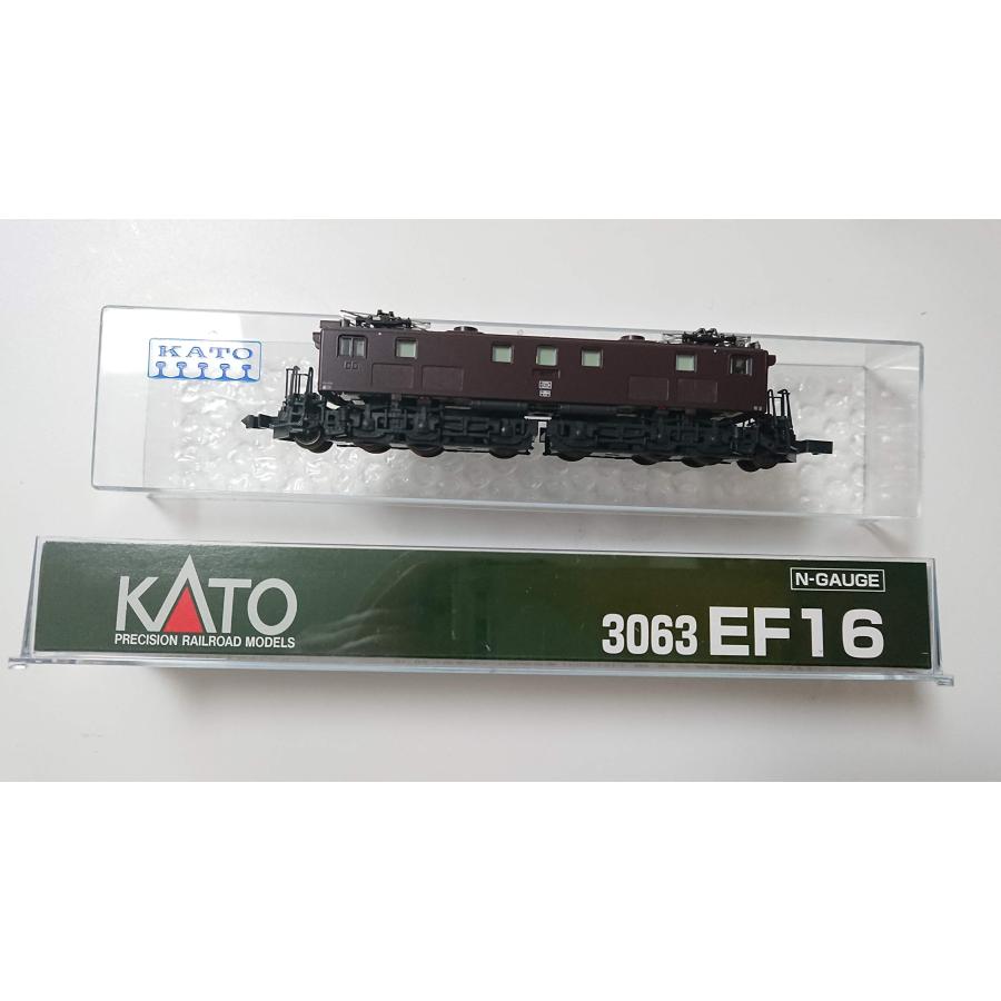 KATO Nゲージ EF16 3063 鉄道模型 電気機関車 : Shining Today
