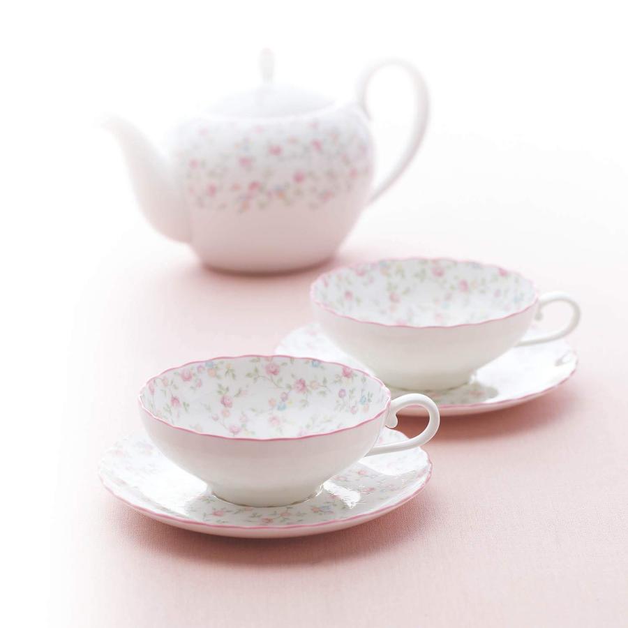 Noritake ボーンチャイナ キューティーローズ カップ&ソーサー