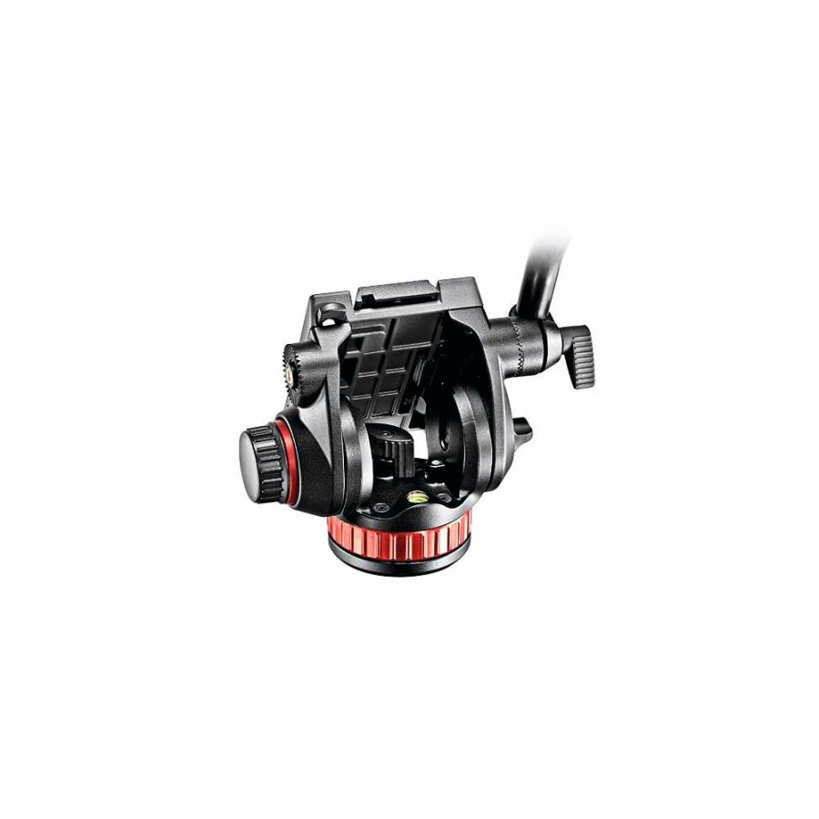 Manfrotto 2WAY雲台 プロフルードビデオ雲台 フラットベース