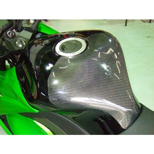 CLEVER WOLF カーボンファイバー カウル(綾織) NINJA1000 クレバーウルフレーシング(CLEVER WOLF Racing) タンクプロテクター