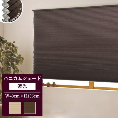 フルネス ハニカムプリーツ シェード 彩 -SAI- 40×135cm ベージュ