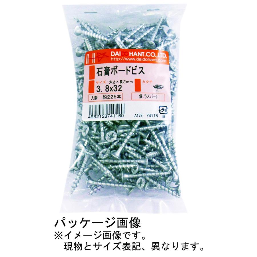 ダイドーハント (DAIDOHANT) 石膏ボードビス (呼び径d) 3.9 x (長さL1  