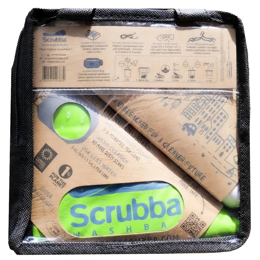 旅行用洗濯袋 Scrubba Washbag スクラバ ウォッシュバッグ 便利 