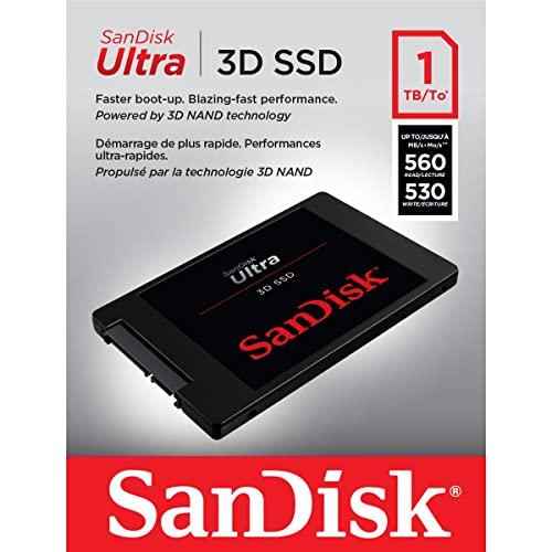 【ラッピング不可】 SanDisk サンディスク 内蔵SSD 2.5インチ / SSD Ultra 3D 1TB SATA3.0 / SDSSDH3-1T00-G25