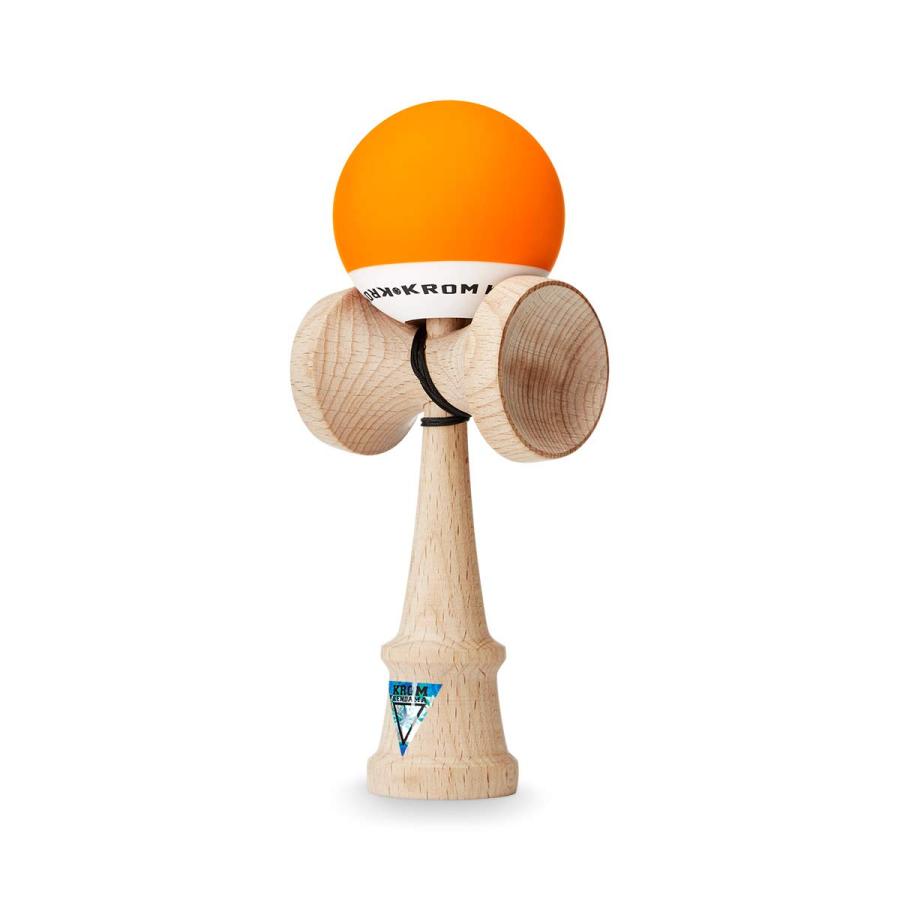 KROM Kendama けん玉 POP クロム ポップ 16センチ オレンジ : Shining