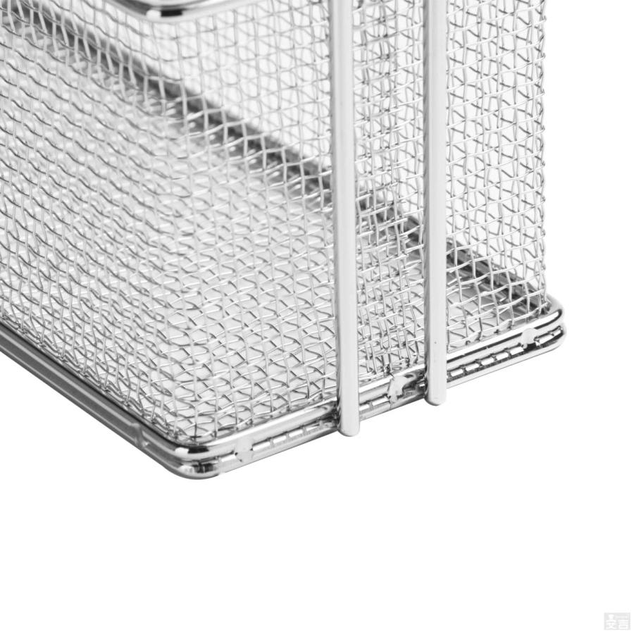 【未使用】　ポテトフライヤー　揚げ網　バスケット　4点 ポテトフライヤー フライヤー ステンレス フライバスケット