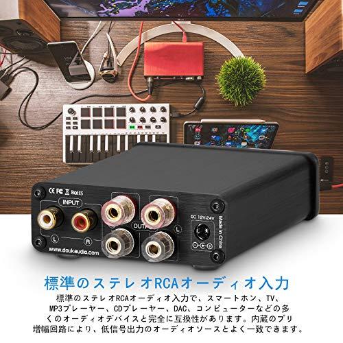Douk Audio Nobsound NS-04G Mini デジタル パワーアンプ HiFi TPA3116
