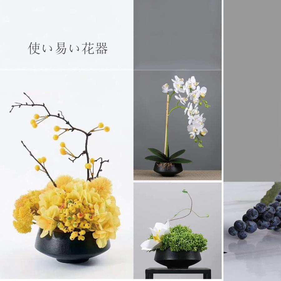花器 水盤 生け花用花器 高さ8CM1個入りフラワーベース生け花陶器花