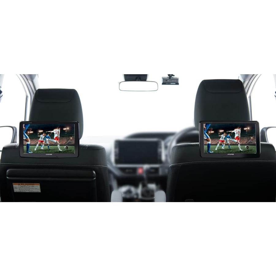 ALPINE 9インチ　ヘッドレストモニター アルパイン(ALPINE) 9インチ ヘッドレスト取付け型リアモニター