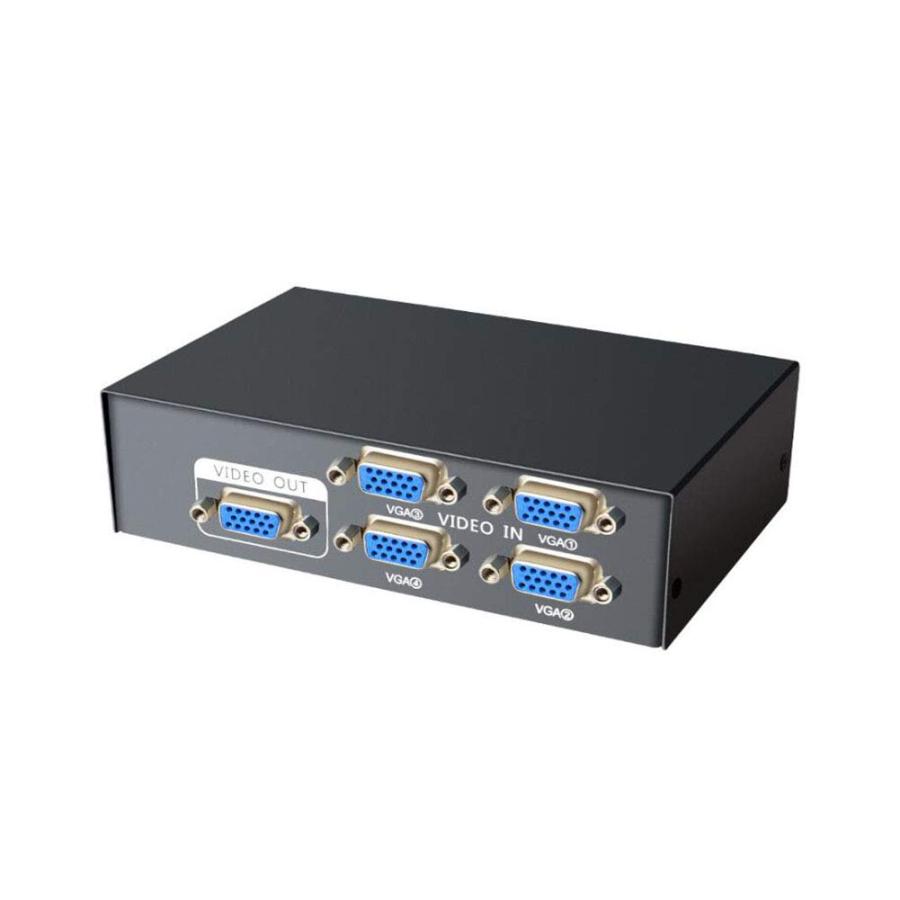 Alioay ディスプレイ切替器 VGA切替器 4入力1出力 1入力4出力 VGA