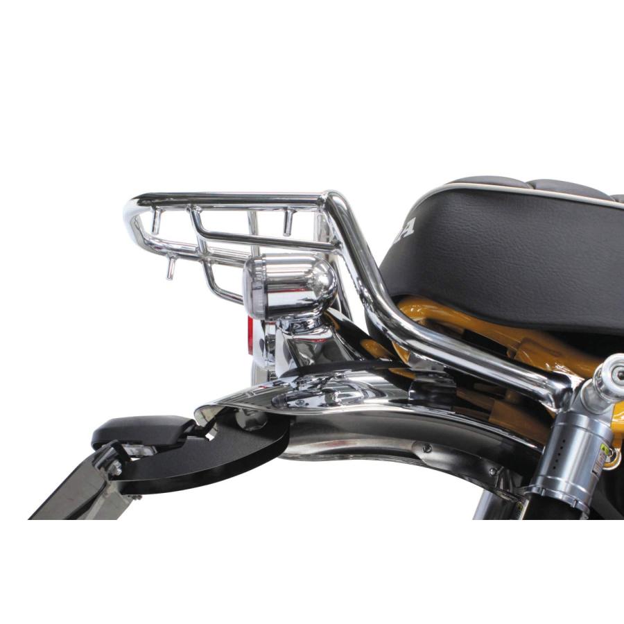 スペシャルパーツ武川 リアキャリア クロムメッキ モンキー125 (JB02