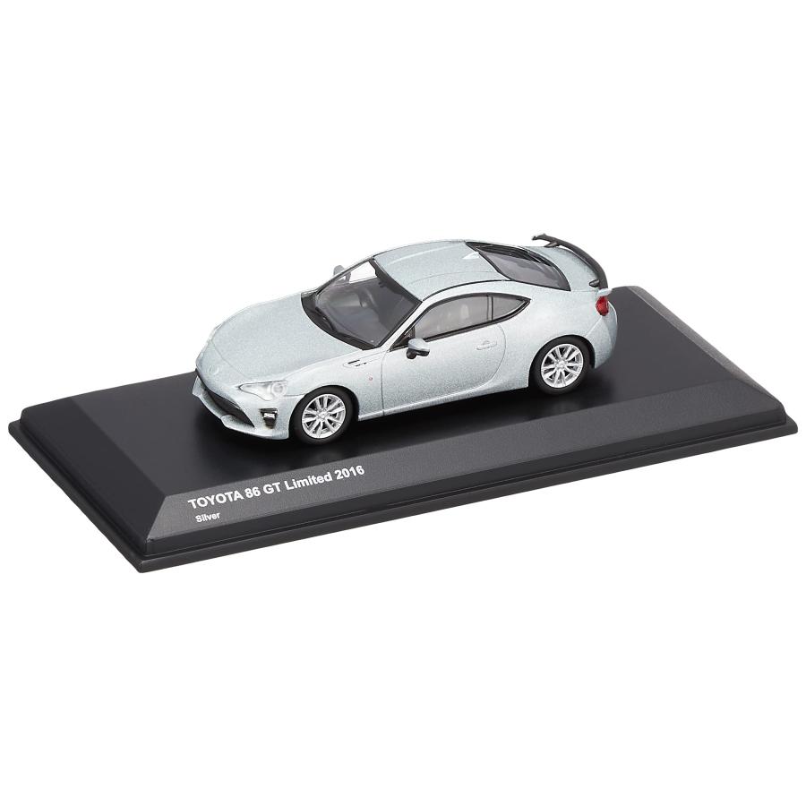 京商オリジナル 1/64 トヨタ 86 GT Limited 2016 シルバー 完成品