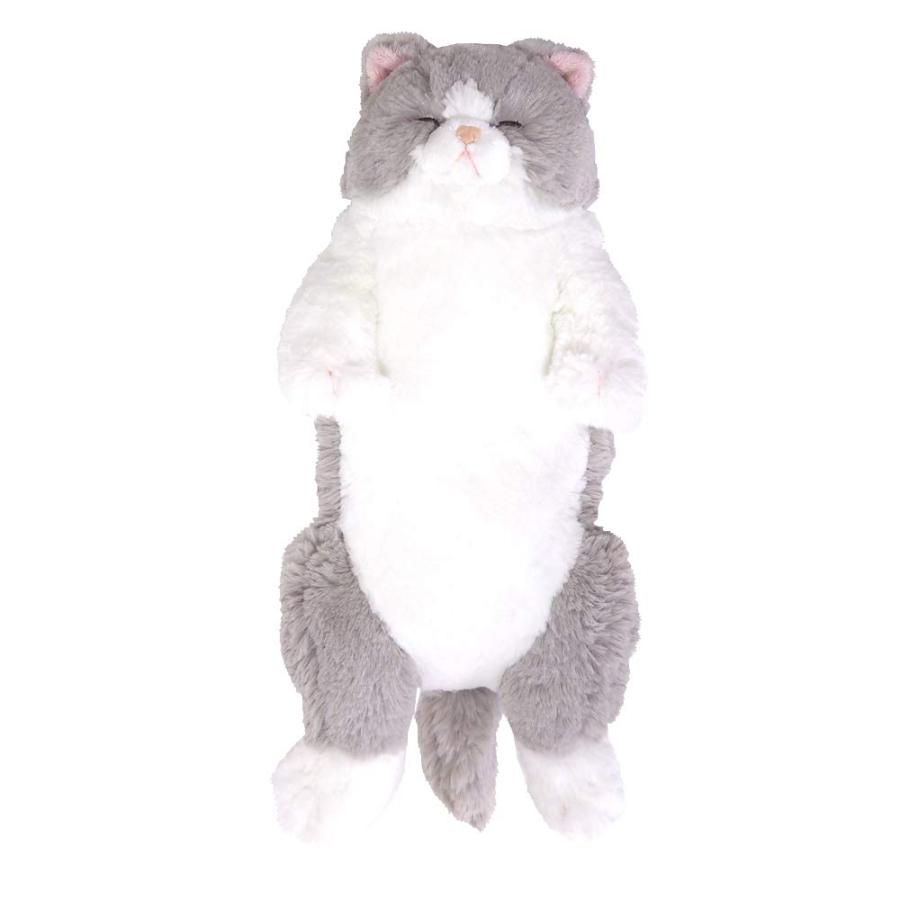 サンレモン P-6462 ひざねこ すやすやぬいぐるみ GY : Shining Today