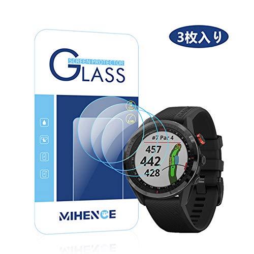 【3枚入り】 Mihence Compatible with (ガーミン) Garmin Approach S62 保護フィルム, 9H ガラス保護フ｜shiningtoday｜02