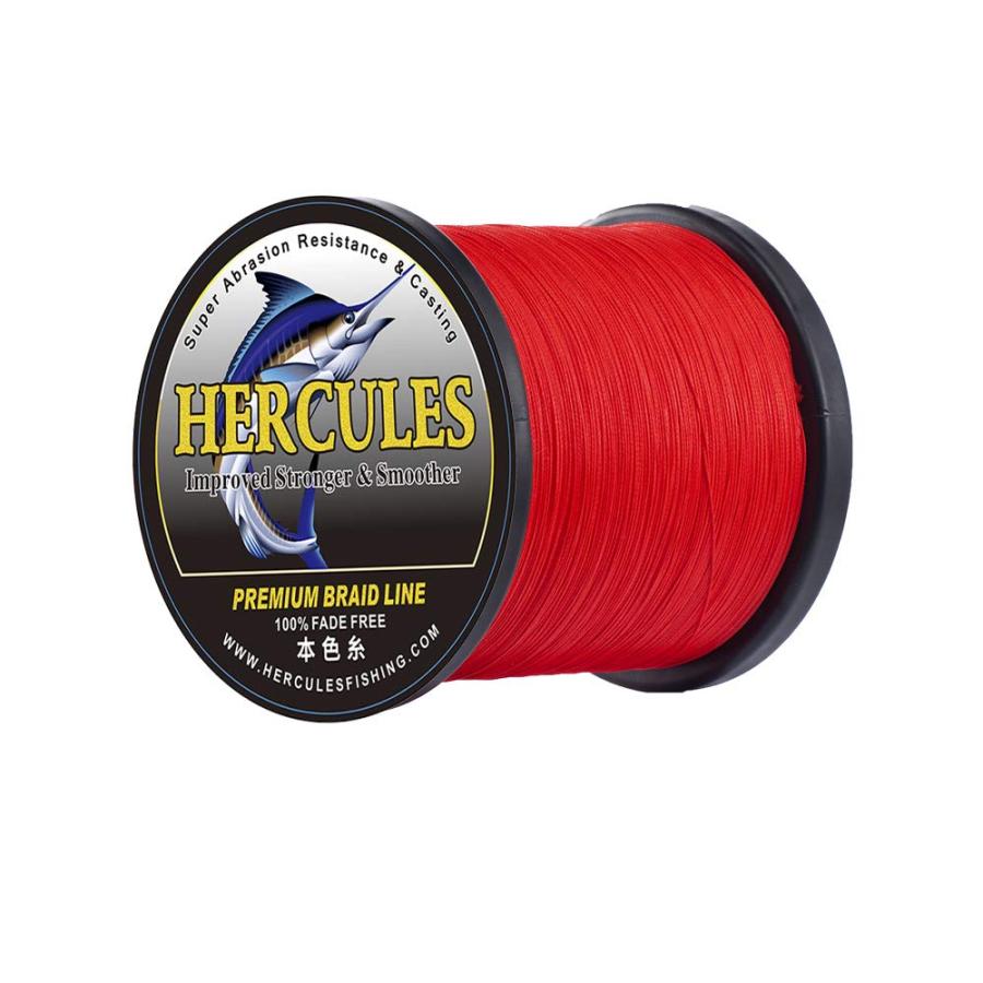 ヘラクレス(HERCULES) peライン 色落ちしない 4本編み 釣り ライン 遠