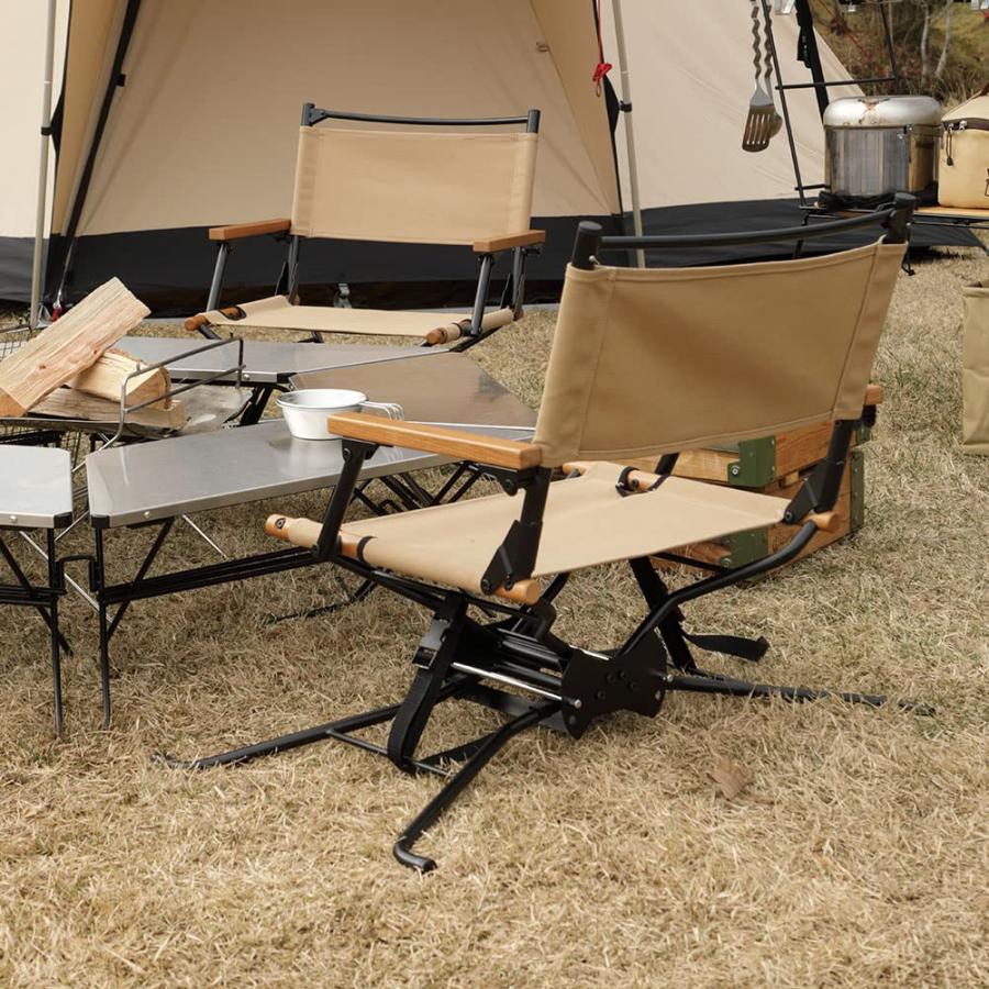 HangOut (ハングアウト) BF Directors Chair ディレクターズ チェア ベージュ 小_3