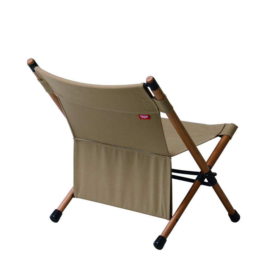 新品　HangOut ポールローチェア ホワイト 2脚セット ハングアウト ハングアウト(Hang Out) キャンプチェア 折りたたみ アウトドアチェア