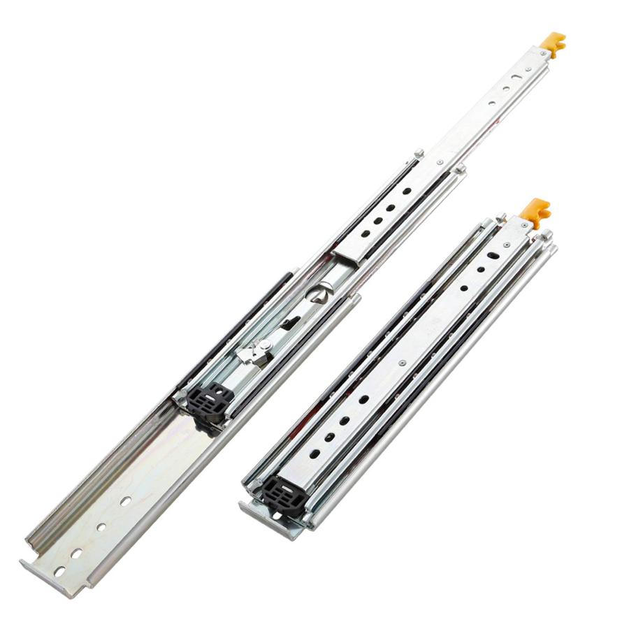 SHUHANG 超重量用スライドレール ロック付き 1200mm 3段引 横付 SHUHANG 超重量用スライドレール ロック付き 1200mm 3段引 横付