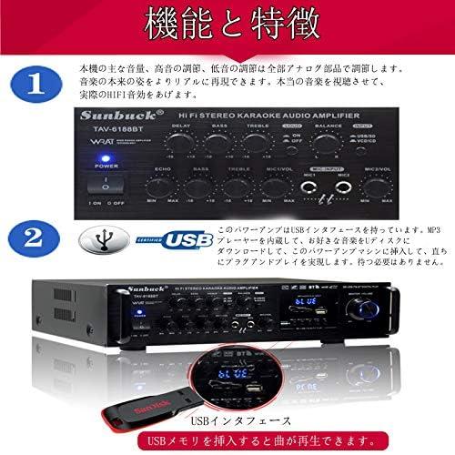 パワーアンプ Bluetoothオーディオサウンドアンプ パワーホームアンプ Amazon.co.jp: HiFiパワーホームアンプ Bluetoothオーディオサウンド