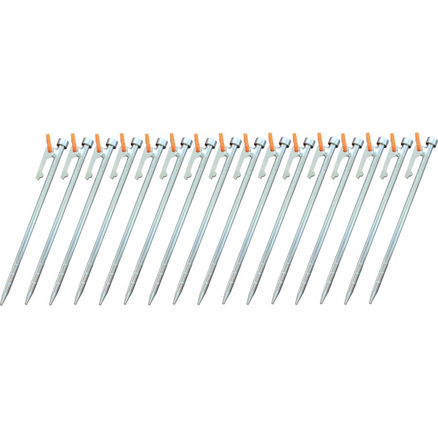 64Ti BigHead チタンペグ 30cm 一体型鍛造 8本 12本 16本 超軽量 70g