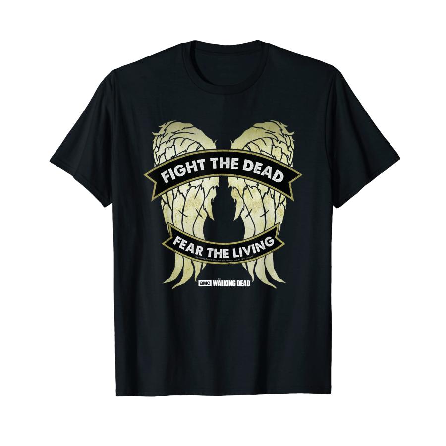 ウォーキング・デッドのダリル・ディクソンの翼 Tシャツ : Shining