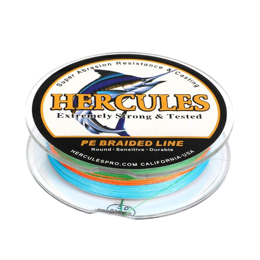 ヘラクレス(HERCULES) PEライン 8本編み 釣りライン 15色 遠投 X8 PE