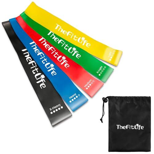 TheFitLife トレーニングチューブ & Grong プッシュアップバー TheFitLife トレーニングチューブ 筋トレチューブ フィットネス