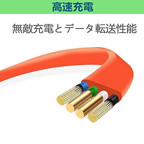 Sqrmueki Micro USBヘッドオーディオの置換線兼容JBL Flip 4 Flip3 Charge 2+ Charge 3 Pulse 3｜shiningtoday｜03