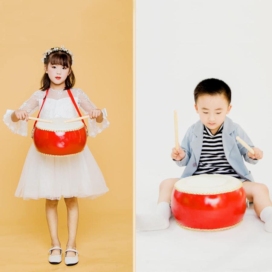 太鼓 小太鼓 たいこ 楽器 練習 本格楽器 牛革張り本格的な響き