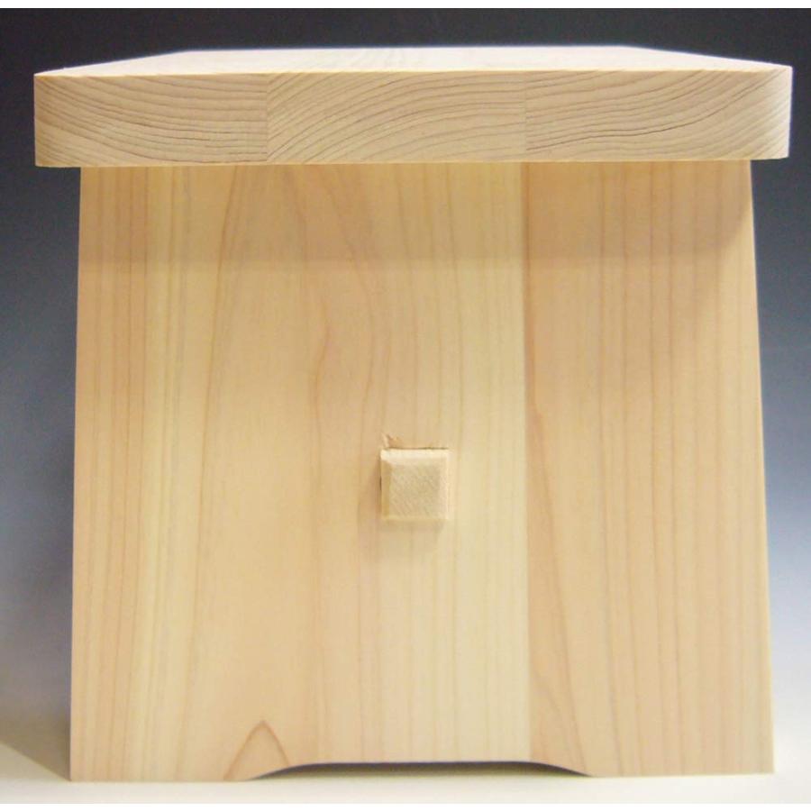 【数量限定】風呂椅子 日本製 木製 ひのき (小) 巾26×奥16×高16cm 木曽工芸 風呂椅子 日本製 木製 ひのき (小) 巾26×奥16×高16cm