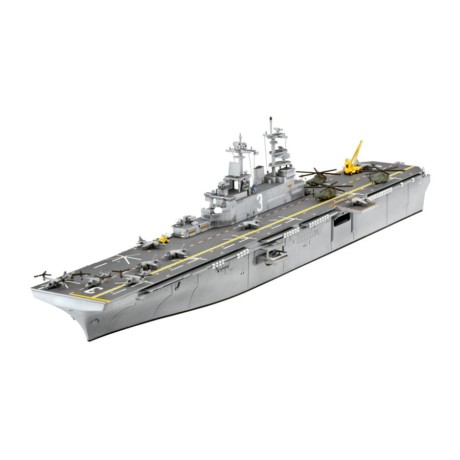ドイツレベル(Revell) 1/700 アメリカ海軍 ワスプ級強襲揚陸艦