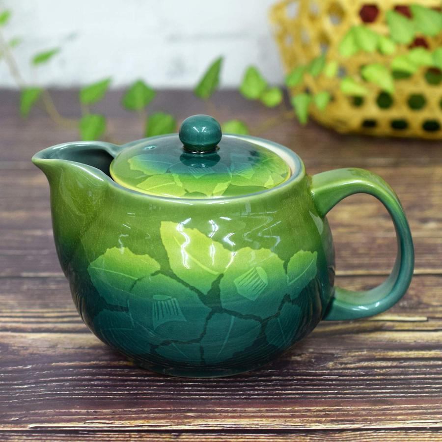 急須 おしゃれ 九谷焼 ポット 銀山茶花 陶器 和食器 日本製 茶こし網付