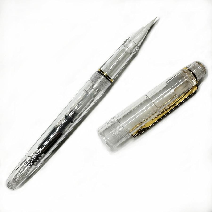合馬公式アカウント3さん専用】Pelikan 万年筆 透明・黒・金