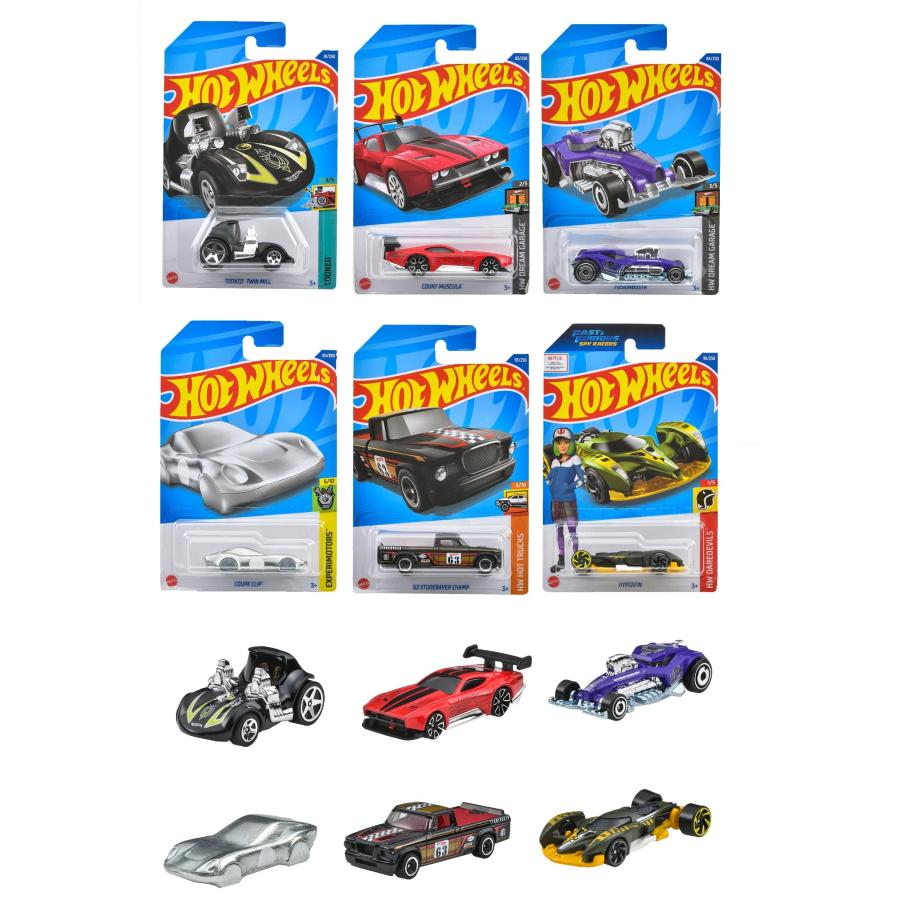 Hot Wheels 63台セット　ミニカー コレクション 楽天市場】ホットウィール モンスタートラック 2台セット 全4種