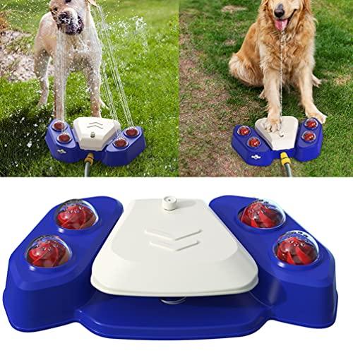 犬 水 噴水 ステップ オン ドッグ スプリンクラー おもちゃ 自動 ペット 飲水 ファウンテン パウ 活性犬 散水ディスペンサー Amazon | 犬用屋外ウォーターファウンテン ペットディスペンサー ステップオン式ペット給水器 お風呂遊び用スプリンクラー イージーパウアクティベート  大型犬用 | Toysmith | 水入れ・ウォーターボトル 通販