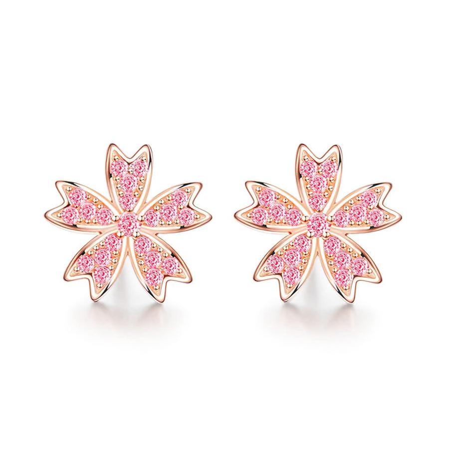 桜 ピアス レディース 人気 925シルバー 金属アレルギー対応 sakura 