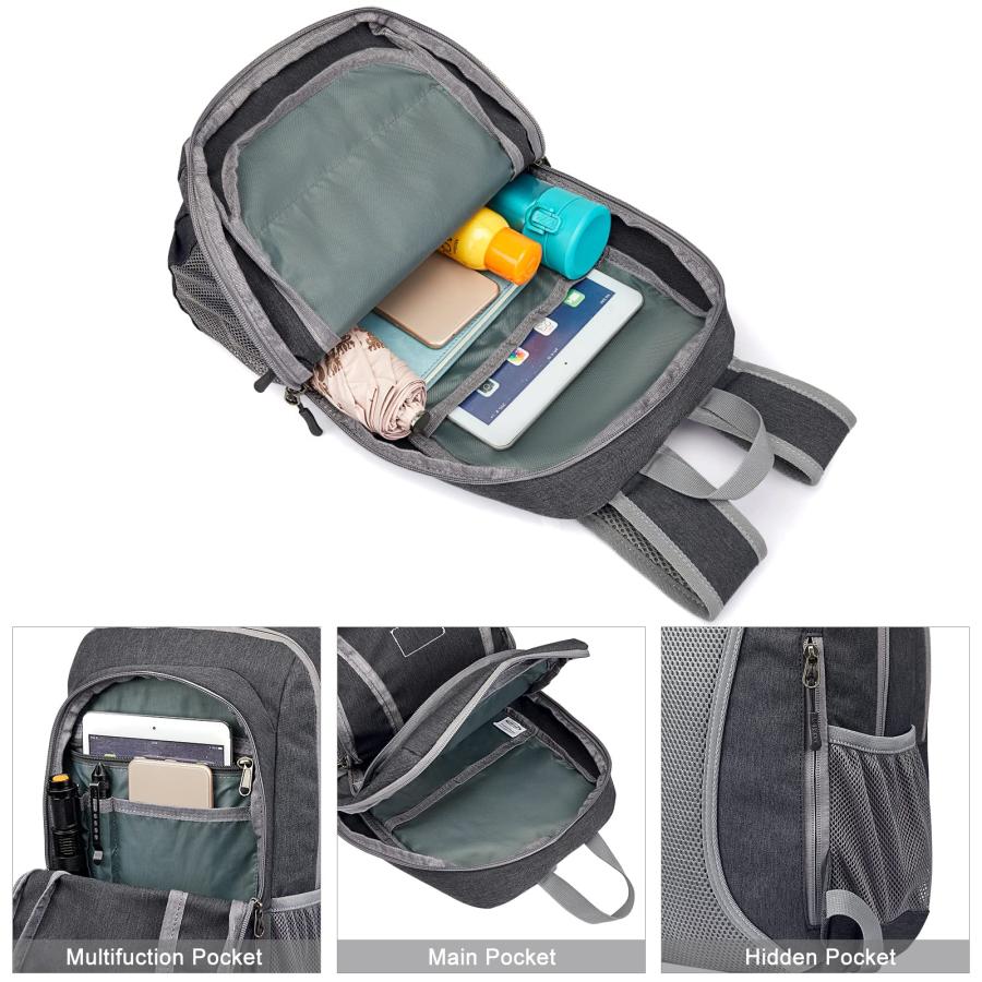 G4Free] ミニ 10L ハイキング バックパック 軽量 小型 デイパック 旅行